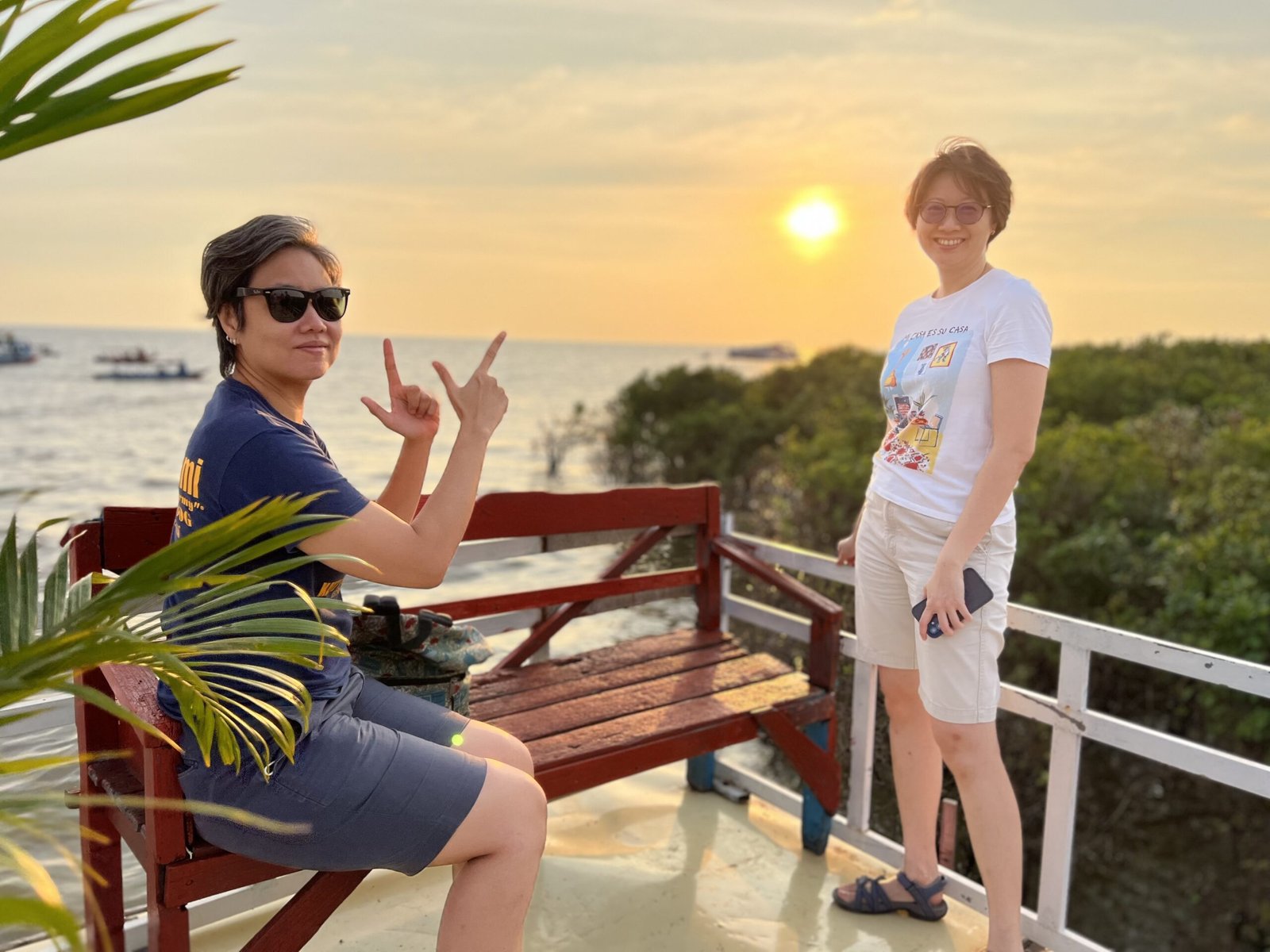 Bike The Floating Village and Sunset On Cruise 1/2 Day